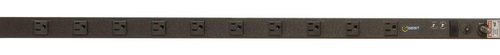Vertiv VSSAN104-101S15 power distribution unit (PDU) 10 AC outlet(s) 0U Black