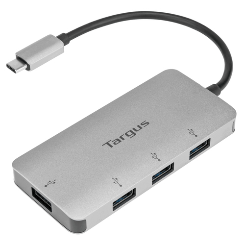 Targus ACH226BT hub de interfaz USB 3.2 Gen 1 (3.1 Gen 1) Type-C 5000 Mbit/s Plata imagen 1