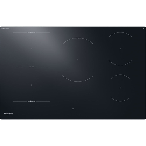 Hotpoint HeatControl HTX8017DCF2 80 cm Electric Induction Hob - Black - image 1