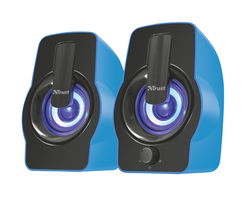 Trust Gemi Black, Blue Wired