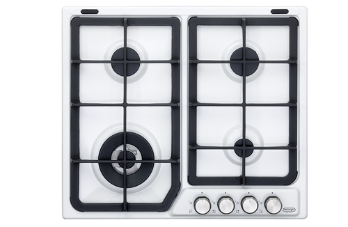 De’Longhi PFB 46 GH варочная поверхность Белый Встроенный 58 cm Газовый 4 зона(ы)