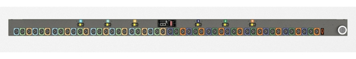 Vertiv Geist MNS3EHW1-48L138-6PS15B0A10-S-A power distribution unit (PDU) 48 AC outlet(s) 0U Black