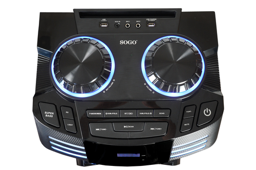 Sogo ALT-SS-8775 portable/party speaker Black – image 2