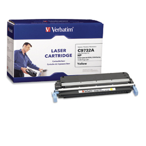 Verbatim HP C9732A Replacement Laser Cartridge Yellow