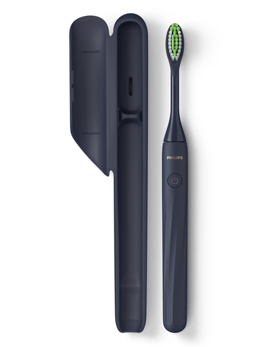 Philips One by Sonicare HY1100/04 Battery electric toothbrush with case - blue