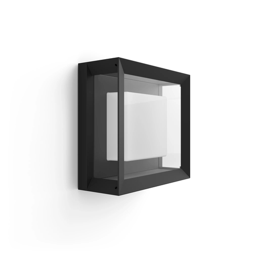 Philips Hue Econic muurlamp White and Color Zwart modern, afbeelding 2