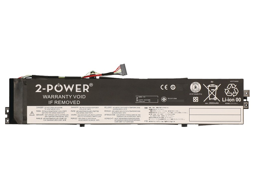 2-Power Main Battery Pack - Batterij voor laptopcomputer (normale levensduur), afbeelding 3