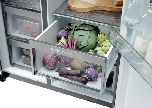 Haier Series 7 HSPR79F18EWMB American-Style Smart Fridge Freezer - Brushed Black, Black - image 7