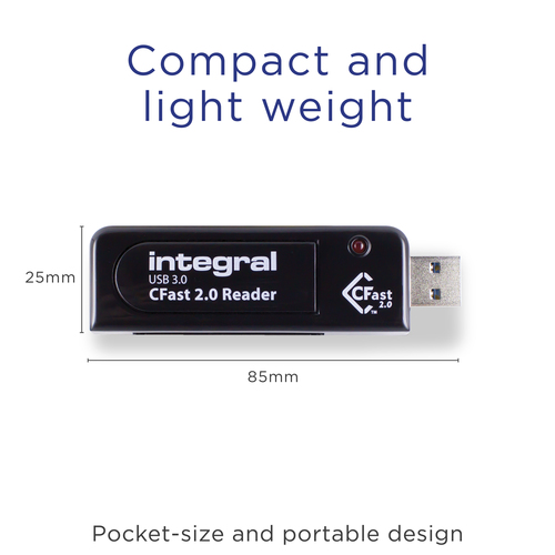 Integral USB 3.0 CARD READER SINGLE SLOT CFAST 2.0 RETAIL – image 6