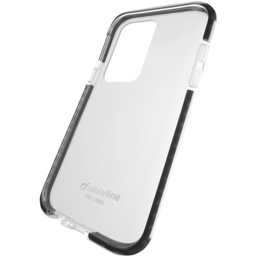Cellularline TETRACGALS11T чехол для мобильного телефона 17 cm (6.7") Крышка Черный, Прозрачный