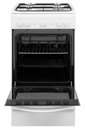 Indesit IS5G1KMW/U cooker Freestanding cooker Gas Black, White – image 2