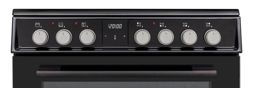Sharp KF-66DVDD04BM1K-EN cooker Freestanding cooker Electric Ceramic hob Black – image 6