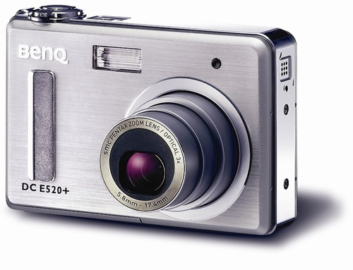 BenQ E520+ 4.92 MP CCD Silver