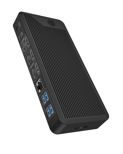 ICY BOX IB-DK2280AC Проводная USB4 Черный