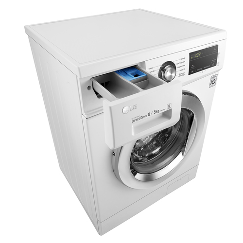 LG F4J3TM5WE.ABWQPIS washer dryer Freestanding Front-load White – image 8