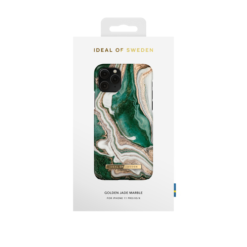 iDeal of Sweden Printed Case iPhone 11P/XS/X Golden Jade Mrb – image 1
