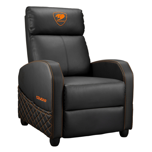 COUGAR 3MRAEORB.0001 silla para videojuegos Butaca para jugar Asiento acolchado tapizado Negro