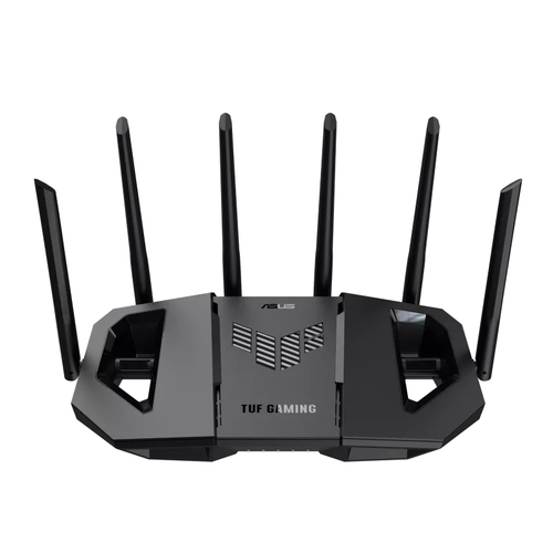 ASUS TUF Gaming BE9400 (TUF-BE9400) беспроводной маршрутизатор 2.5 Gigabit Ethernet Трехдиапазонный (2,4 ГГц / 5 ГГц / 6 ГГц) Черный