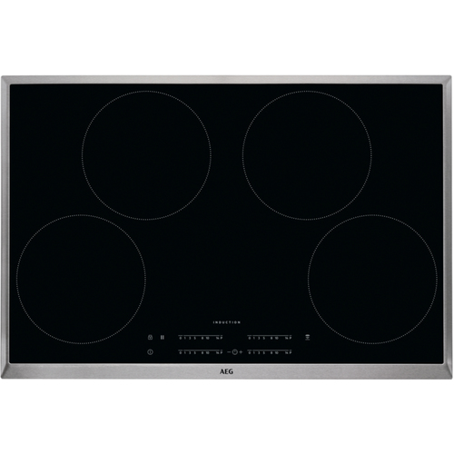 AEG IKB8443AXB Черный Встроенный 76 cm Плита с зонами индукции 4 зона(ы)