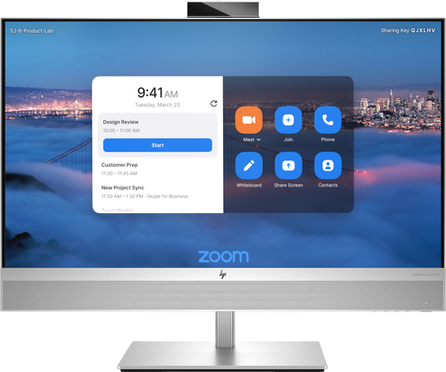 HP Presence 27 All-in-One Touchscreen with Zoom Rooms Bundle