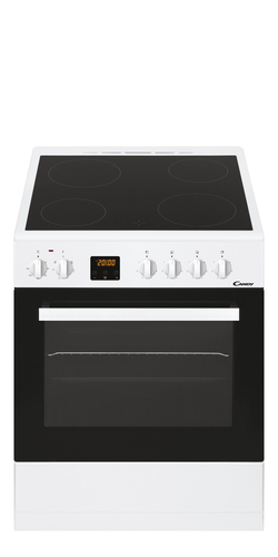 Candy CVE6607FEEW/E Freestanding cooker Electric Ceramic hob White – image 1