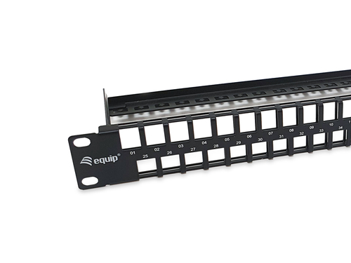Equip 19" Keystone Patchpanel Cat6 48x RJ45 1HE, afbeelding 3