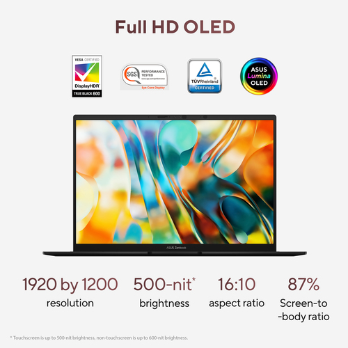 ASUS Zenbook 14 OLED UM3406HA-QL020W AMD Ryzen™ 7 8840HS Laptop – image 6