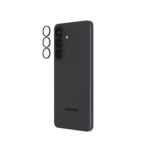 Zagg InvisibleShield Premium CameraRings Lens Protector for Samsung Galaxy S26+ Black