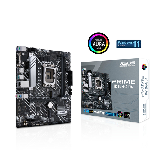 ASUS PRIME H610M-A D4 Intel H610 LGA 1700 Микро ATX