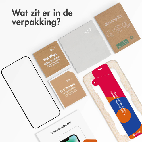 Accezz Gehard Glas Full Cover Screenprotector met applicator Samsung Galaxy S24 Plus, afbeelding 7