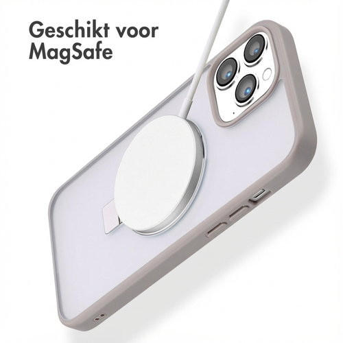 Accezz Ring Stand Backcover met MagSafe iPhone 13 Pro Max - Grey, afbeelding 2