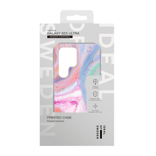 iDeal of Sweden Printed Case MagSafe Galaxy S25 Ultra Pastel Marble – image 4