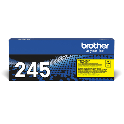Original Brother TN245 High Capacity Yellow Toner Cartridge - image 1
