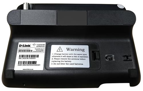 D-Link DWR-720PW IP phone Black LCD Wi-Fi – image 2