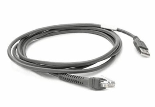 Zebra Shielded USB Cable SER A CONNECCABL7FT/2.1M Straight