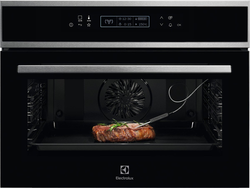 Electrolux EVE8P21X 43 L Черный, Нержавеющая сталь