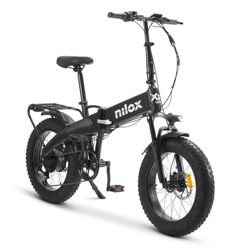 Nilox NXEBX10ULTRA electric bicycle Black Aluminium