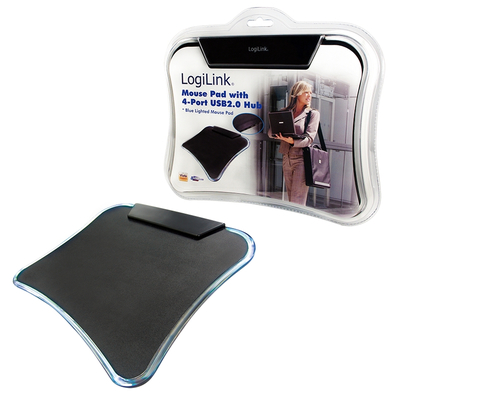 LogiLink Mousepad + 4-Port USB HUB