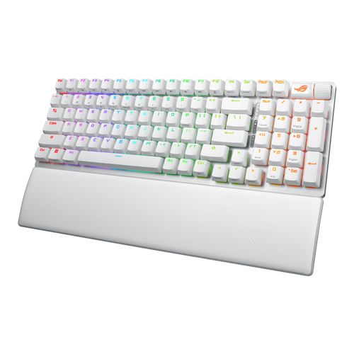 Asus Rog Strix Scope II 96 Mechanical Rgb Wireless Gaming Keyboard White - image 3