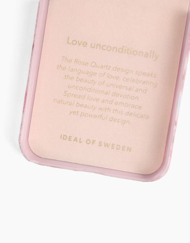 iDeal of Sweden Printed Case iPhone 13P Rose Quartz