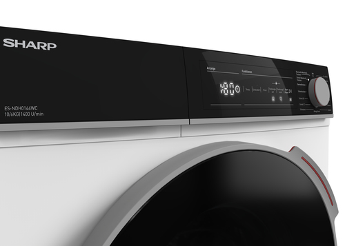 Sharp ES-NDH0144WC-DE washer dryer Freestanding Front-load White – image 3