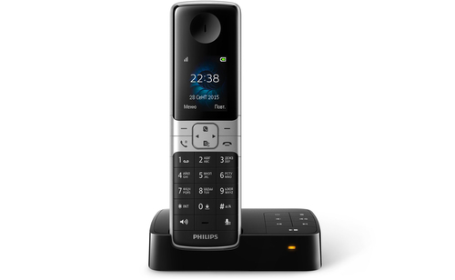 Philips D6351B/51 telephone DECT telephone Caller ID Black, Silver – image 3