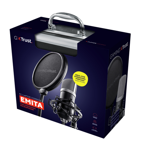 Trust 21753 microphone Black Studio microphone – image 6