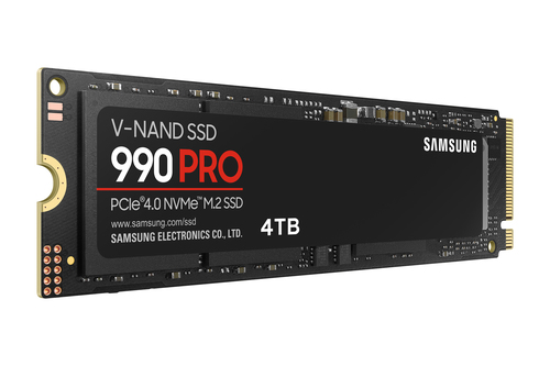 Samsung 990 Pro 4TB SSD PCIe 4.0 NVMe M.2 Solid State Drive - Read 7450MB/s Write 6900MB/s - MZ-V9P4T0BW - image 4