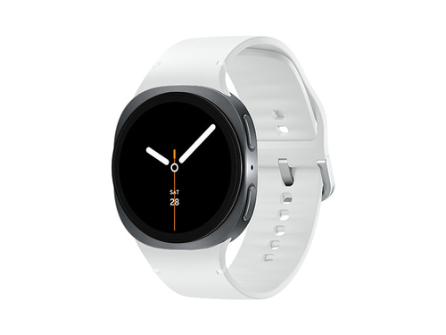 Samsung Galaxy Watch 8, Bluetooth, 40mm, Sport Band, Graphite, S/M + Sport Band, White, M/L