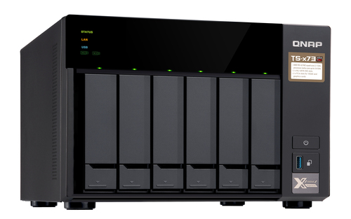 QNAP TS-673 NAS Tower AMD Embedded R-Series SoC RX-421ND – image 3