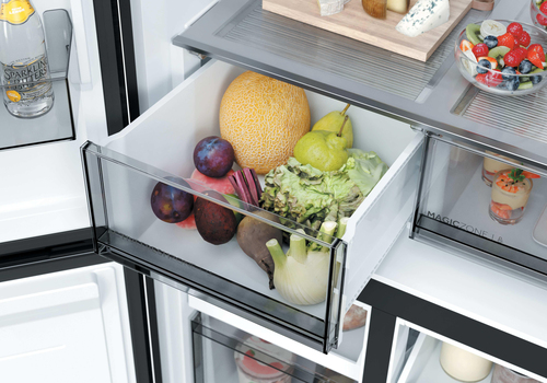 Haier HCR58S18DNMB side-by-side refrigerator Freestanding – image 7