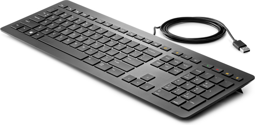 HP Z9N38AA keyboard Office USB Black – image 2
