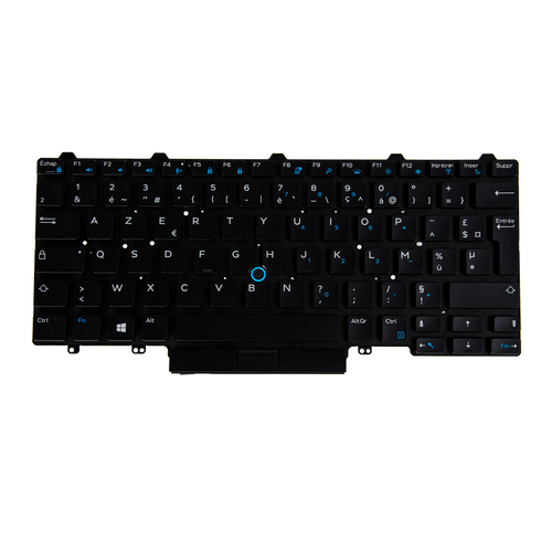 Origin Storage KBD Latitude 9520 2-in-1 French Layout 80 keys BL SP