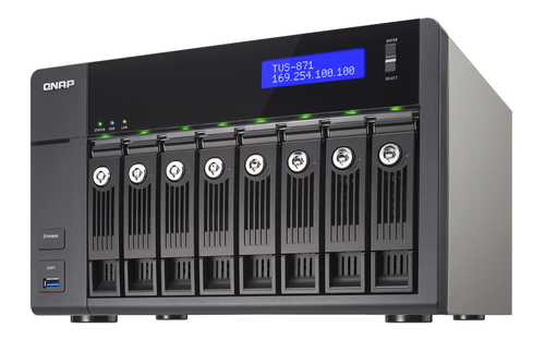 QNAP TVS-871-PT-4G NAS/storage server Tower Intel® Pentium® G3250 – image 6